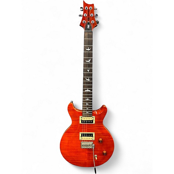 Used PRS Carlos Santana Signature SE Orange Solid Body Electric Guitar