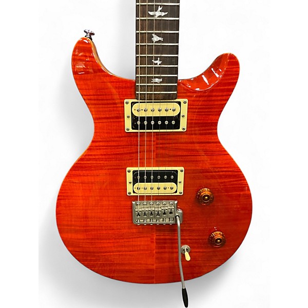 Used PRS Carlos Santana Signature SE Orange Solid Body Electric Guitar