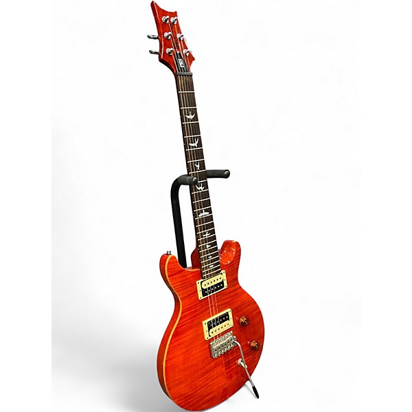 Used PRS Carlos Santana Signature SE Orange Solid Body Electric Guitar