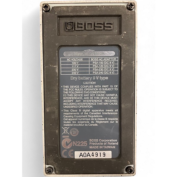 Used BOSS ST2 Power Stack Overdrive Effect Pedal