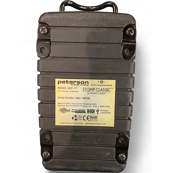 Used Peterson SSC1 STOMP CLASSIC Tuner Pedal