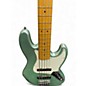 Used Fender AMERICAN PROFESSIONAL II JAZZ V Sage Metallic Electric Bass Guitar