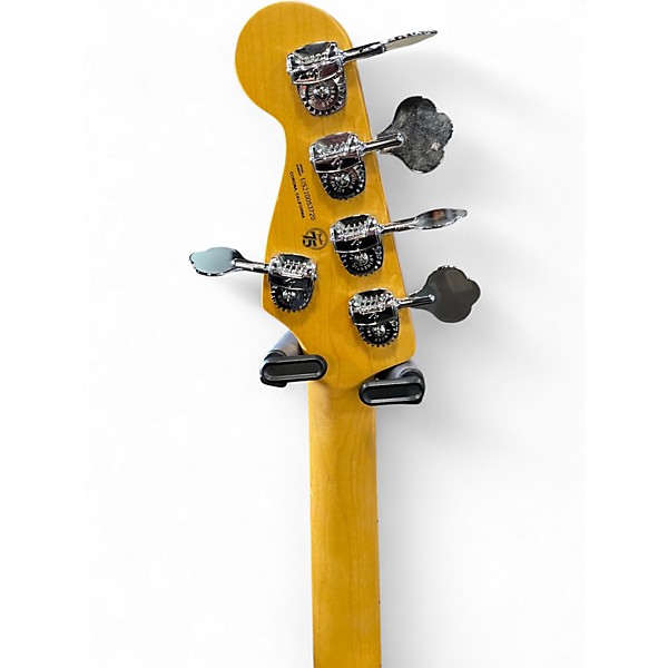 Used Fender AMERICAN PROFESSIONAL II JAZZ V Sage Metallic Electric Bass Guitar