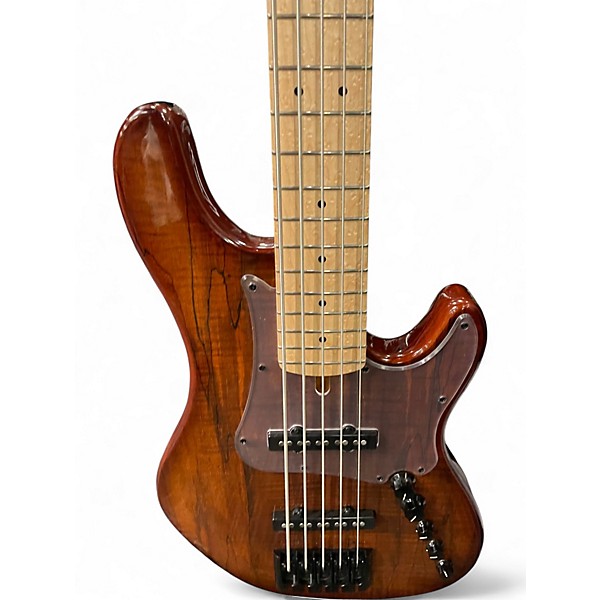 Used Cort gb fusion 5 amber natural Electric Bass Guitar