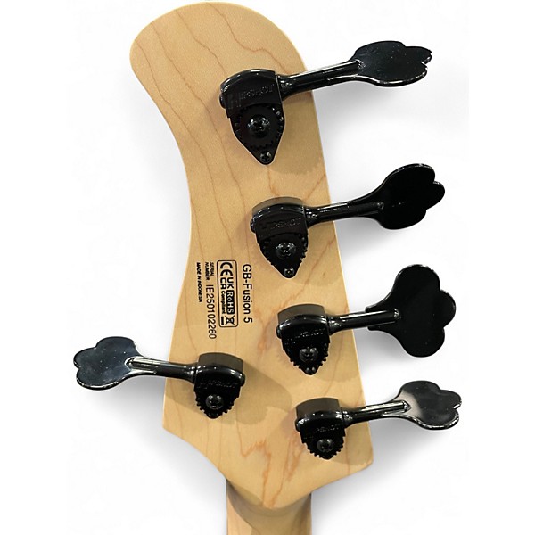 Used Cort gb fusion 5 amber natural Electric Bass Guitar