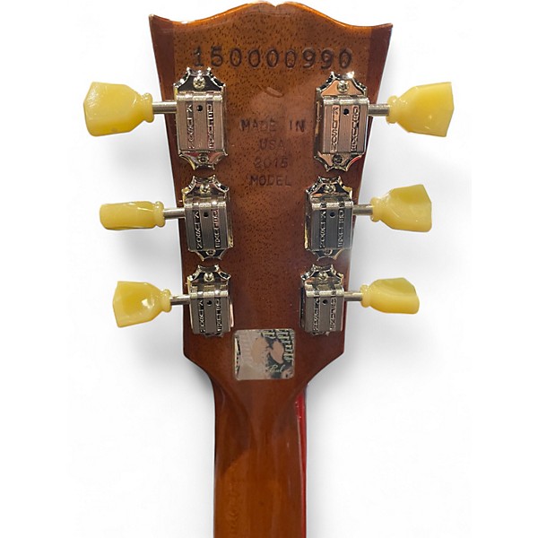 Used 2015 Gibson Les Paul Junior Vintage Tobacco Solid Body Electric Guitar