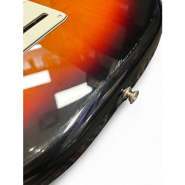Used Fender Player Stratocaster HSS 3 Color Sunburst Solid Body Electric Guitar
