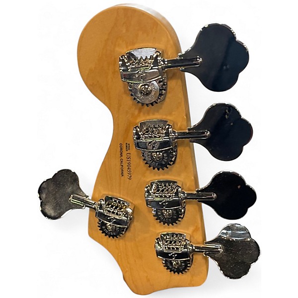 Used Fender American Elite Jazz Bass 5 String Ocean Turquoise Electric Bass Guitar