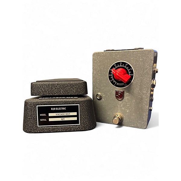 Used R2r Electric Vintage Wah Effect Pedal