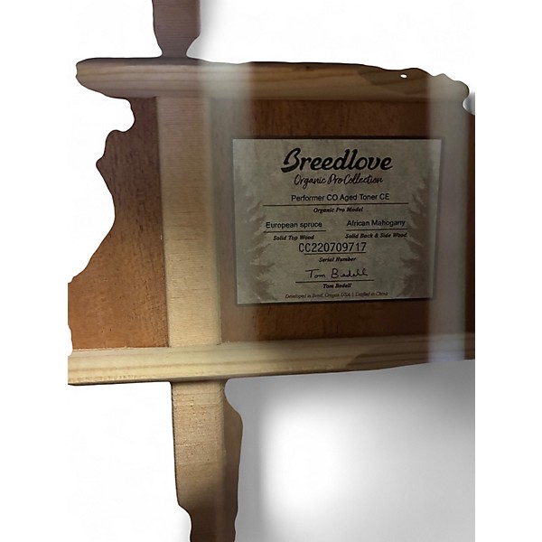 Used Breedlove Performer Pro Co  Aged Toner Acoustic Electric Guitar