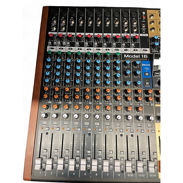 Used TASCAM MODEL 16 Powered Mixer