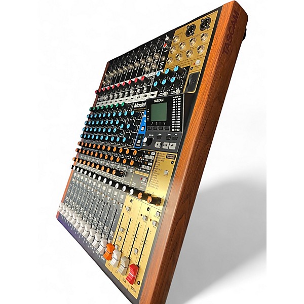 Used TASCAM MODEL 16 Powered Mixer