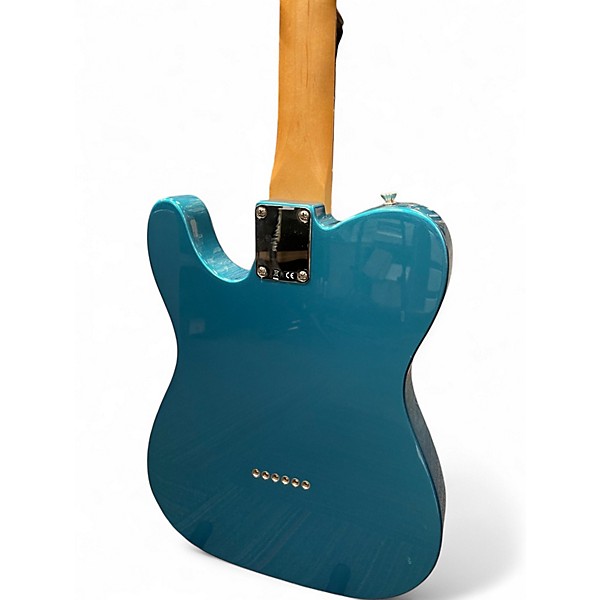 Used Fender Vintera 60s Telecaster Modified Pau Ferro Fingerboard Blue Solid Body Electric Guitar