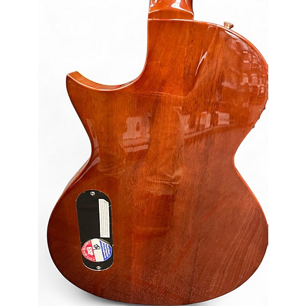 Used ESP LTD TL6 Green Acoustic Electric Guitar