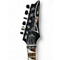 Used Ibanez RG370DXZ Black Solid Body Electric Guitar