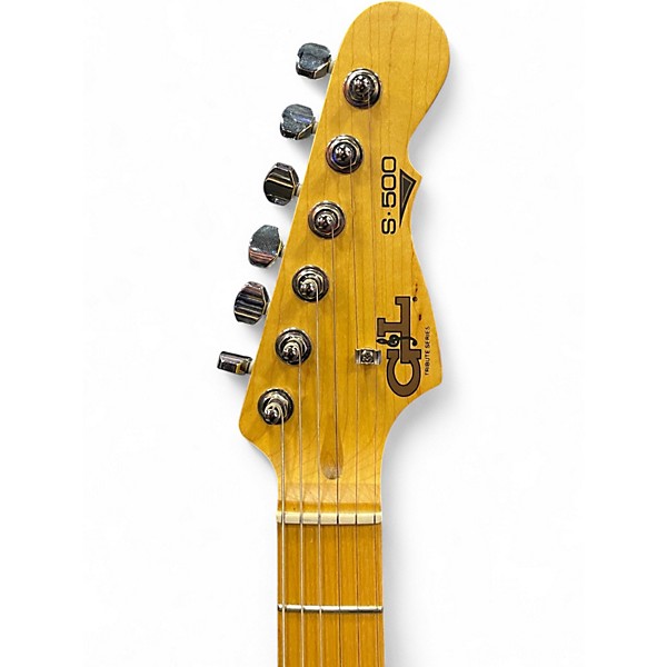 Used G&L S500 Blue Solid Body Electric Guitar