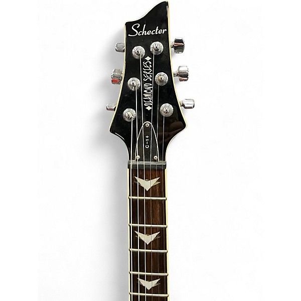 Used Schecter Guitar Research C1 Plus Tobacco Burst Solid Body Electric Guitar