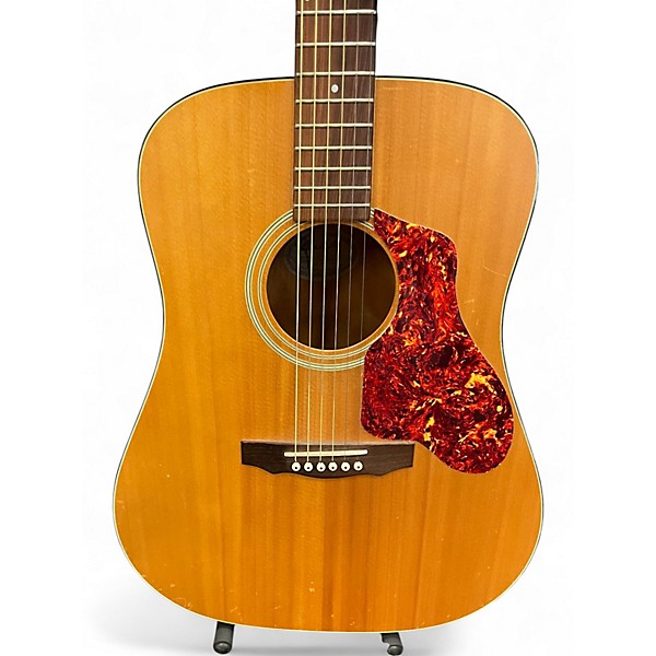 Vintage 1991 Guild D4 Natural Acoustic Electric Guitar