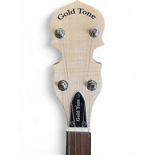 Used 2022 Gold Tone CC100R Natural Banjo