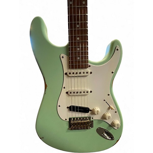 Used Earl Slick SL57 Surf Green Solid Body Electric Guitar