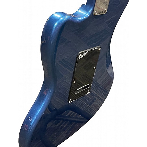 Used 2020s Squier Contemporary Jazzmaster Blue Solid Body Electric Guitar