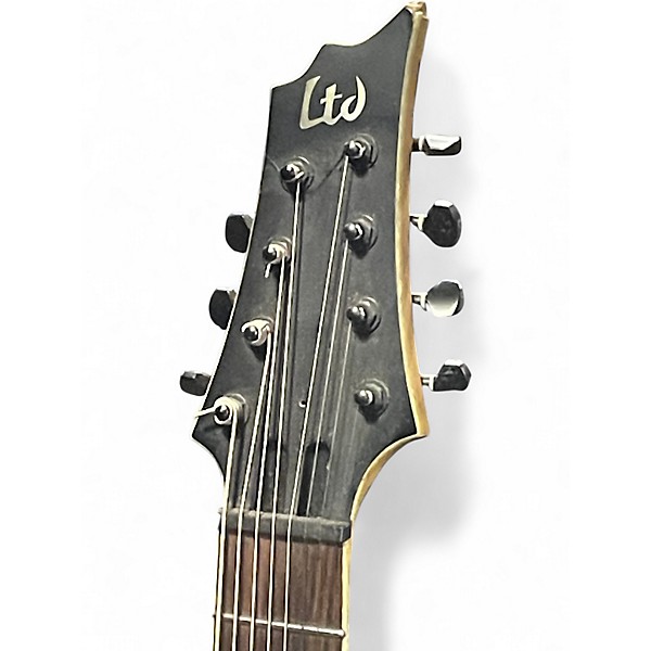 Used 2020s ESP H-338 Black Solid Body Electric Guitar