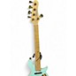 Used Warrior Bella Turquoise Electric Bass Guitar