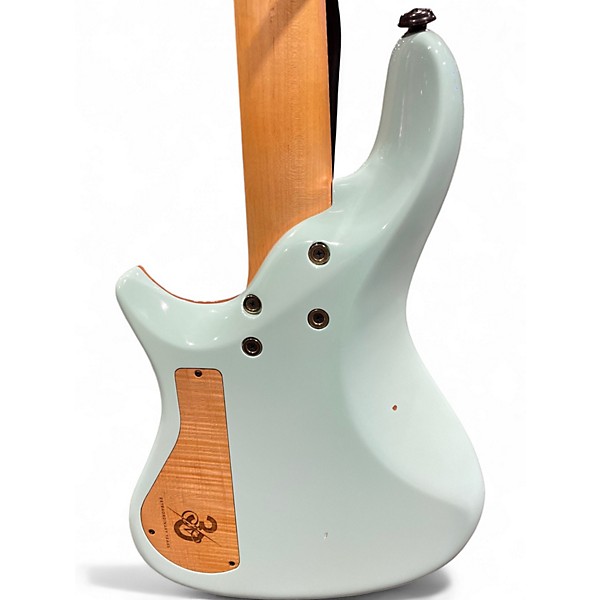 Used Warrior Bella Turquoise Electric Bass Guitar