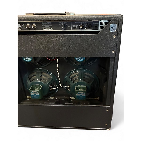 Used Fender Tone Master Super Reverb 2-Channel 45-Watt 4x10 Guitar Combo Amp