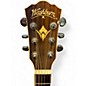 Used Washburn Wg 27se Natural Acoustic Electric Guitar
