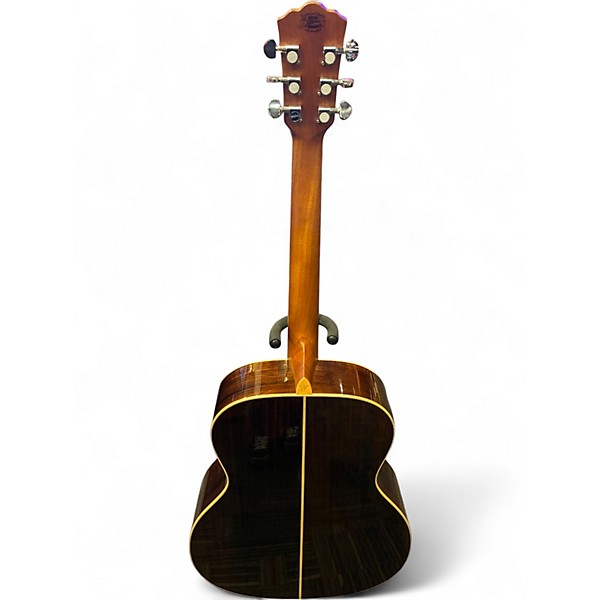 Used Washburn Wg 27se Natural Acoustic Electric Guitar