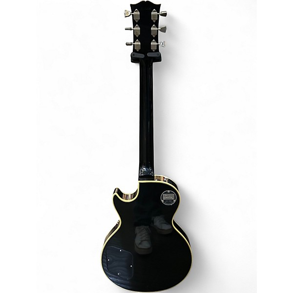 Used 2021 Gibson M2M 1968 Les Paul Custom VOS Ebony Solid Body Electric Guitar