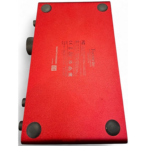 Used Focusrite Scarlett 2i2 4TH GEN Audio Interface
