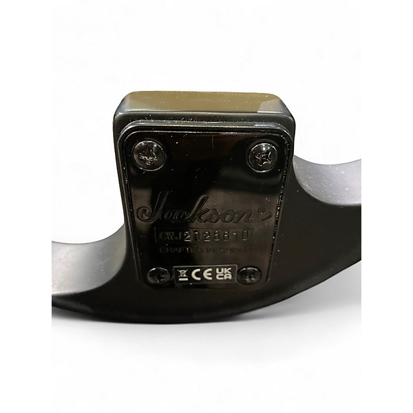 Used Jackson JS22 Dinky Black Solid Body Electric Guitar