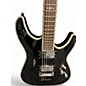 Used Schecter Guitar Research C1 Platinum Black Solid Body Electric Guitar