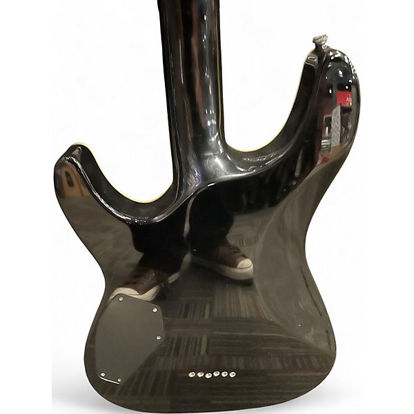 Used Schecter Guitar Research C1 Platinum Black Solid Body Electric Guitar