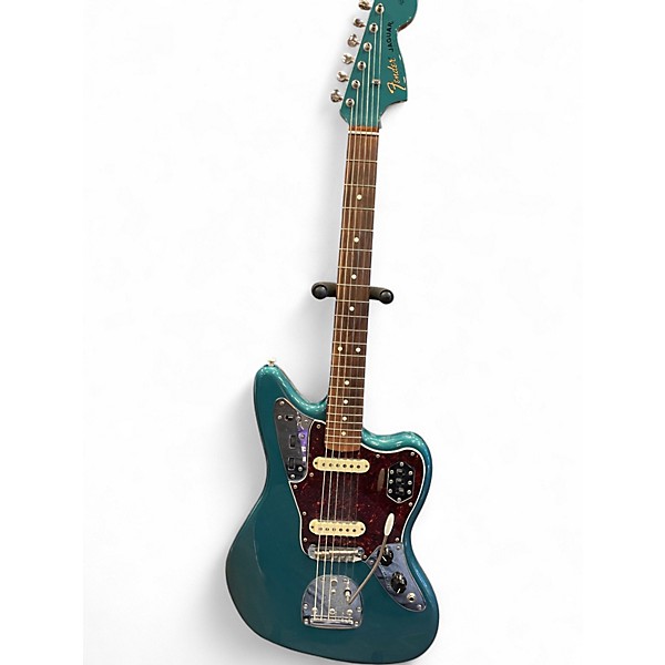 Used Fender Vintera 60s Jaguar Ocean Turquoise Solid Body Electric Guitar