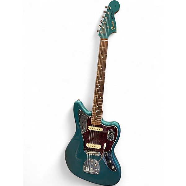 Used Fender Vintera 60s Jaguar Ocean Turquoise Solid Body Electric Guitar