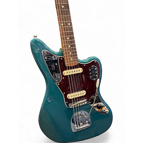 Used Fender Vintera 60s Jaguar Ocean Turquoise Solid Body Electric Guitar