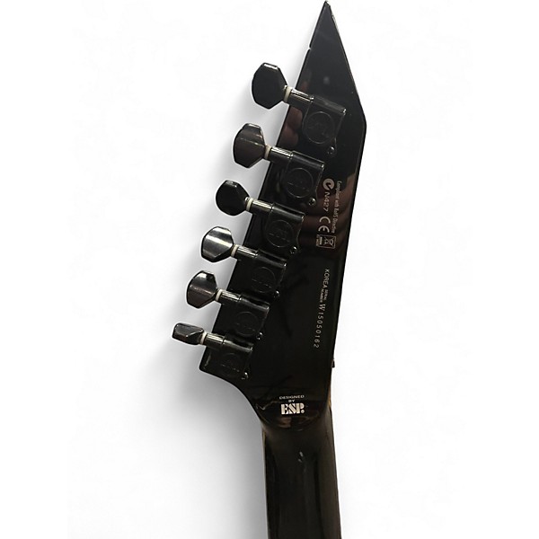 Used ESP LTD KH602 Kirk Hammett Signature Black Solid Body Electric Guitar