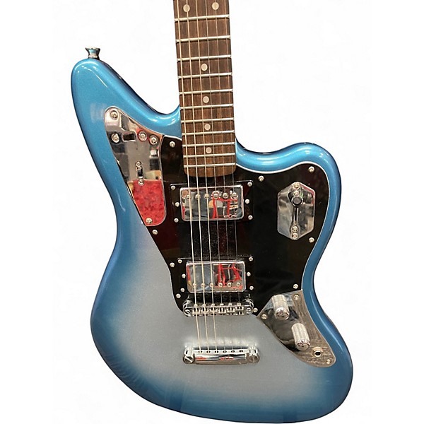 Used Squier CONTEMPORARY JAGUAR HH BLUE FADE Solid Body Electric Guitar