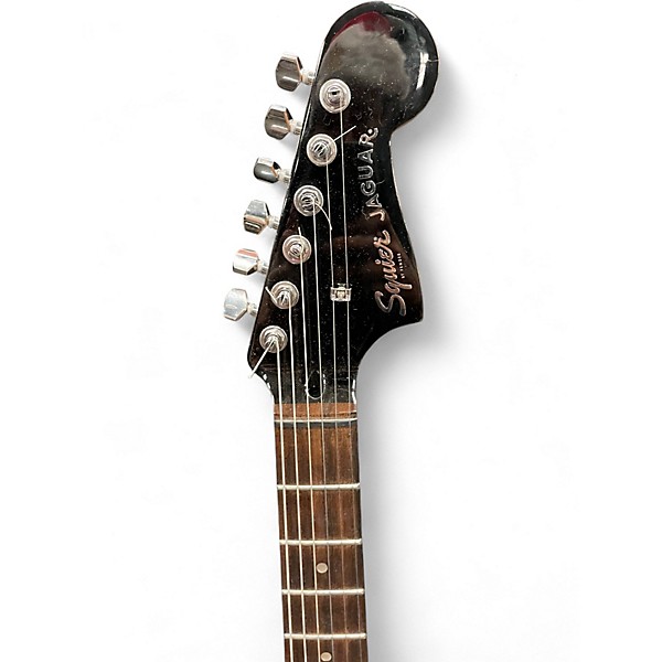 Used Squier CONTEMPORARY JAGUAR HH BLUE FADE Solid Body Electric Guitar