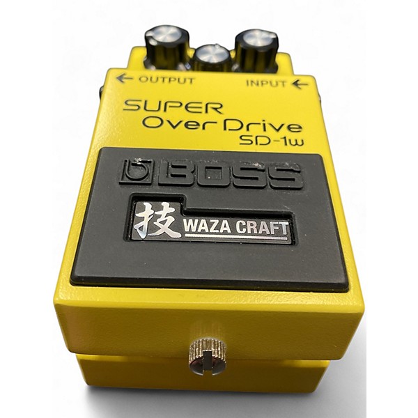 Used BOSS SD1W Super Overdrive Waza Craft Effect Pedal
