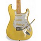 Used 2022 Fender Player Stratocaster Yellow Solid Body Electric Guitar