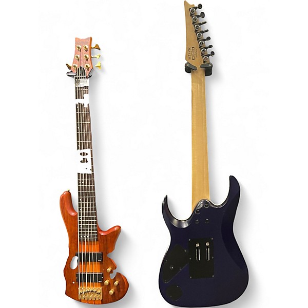 Used Ibanez RGA7420FM Blue Solid Body Electric Guitar
