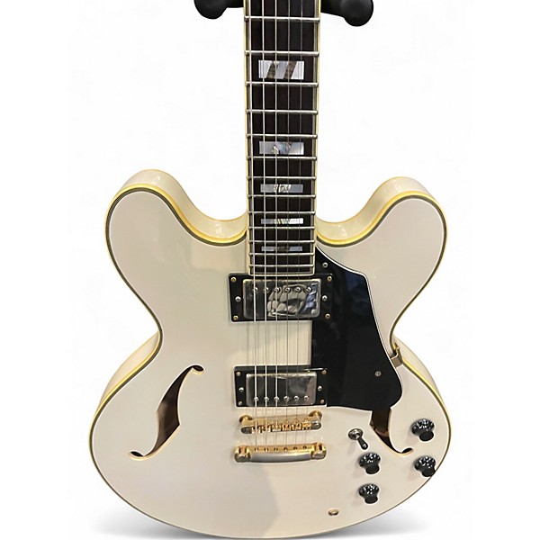 Used Ibanez AS120 Artstar White Hollow Body Electric Guitar