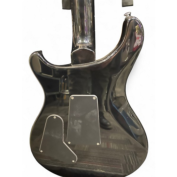 Used PRS SE FLOYD CUSTOM TRANS BLACK Solid Body Electric Guitar