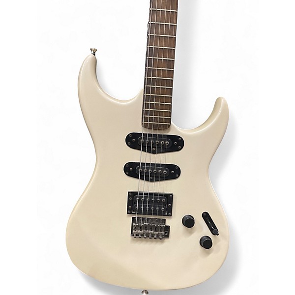 Used Arbor Strat Style Classic White Solid Body Electric Guitar