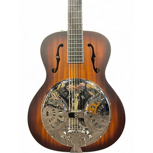 Used Fender PR-180E ACB 2 Tone Sunburst Resonator Guitar