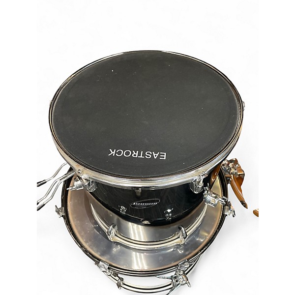 Used Ludwig 5 Piece Accent Black Drum Kit